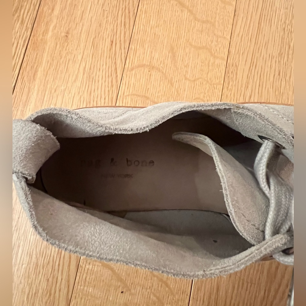 Rag And Bone Booties - Suede Tan, Size 10 - image 5
